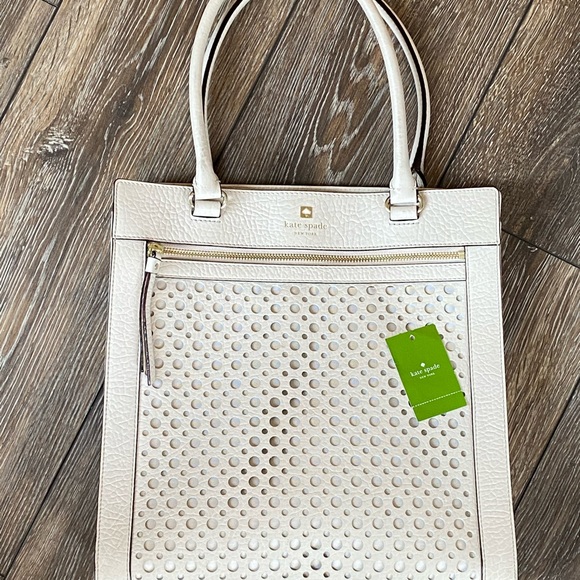 KATE SPADE NEW YORK LYNNE PERRI IN BUBBLE LEATHER - Picture 2 of 11